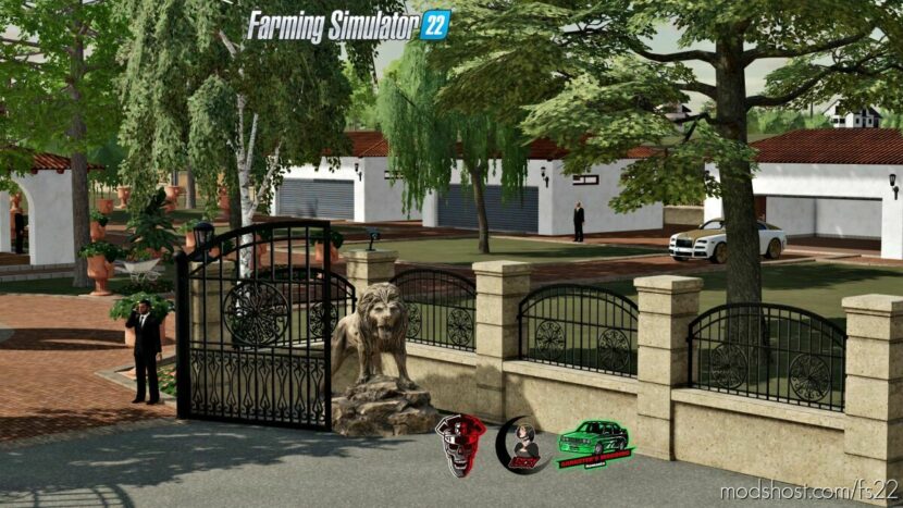 FS22 Placeable Mod: EL Padrino Mansion (Featured)