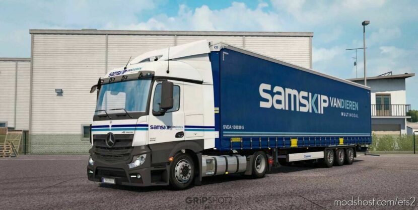 ETS2 Mercedes-Benz Truck Mod: Mercedes Actros MP4 1.43 (Featured)