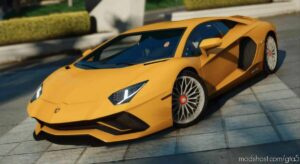 GTA 5 Lamborghini Vehicle Mod: 2012 Lamborghini Aventador LP700-4 (Image #3)