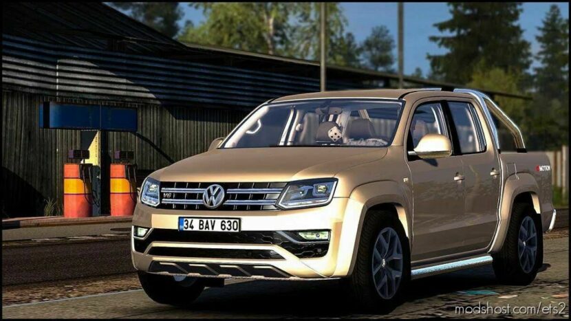 ETS2 Standalone Car Mod: Volkswagen Amarok 1.43 (Featured)