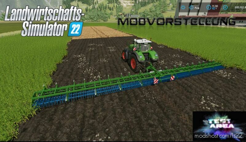 FS22 Mod: 3 In 1 Mulcher, Cultivator And Plow (Featured)