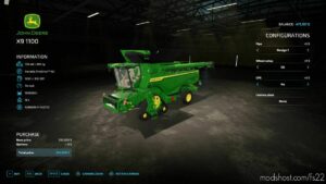 FS22 John Deere Combine Mod: HS + Header (Featured)