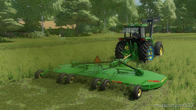 FS22 John Deere Mower Mod: HX20 (Featured)