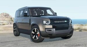 BeamNG Land Rover Car Mod: Defender 110 P400 X (L663) 2020 (Featured)