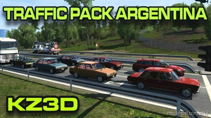 ETS2 Jazzycat Mod: Traffic Pack Argentine (Featured)