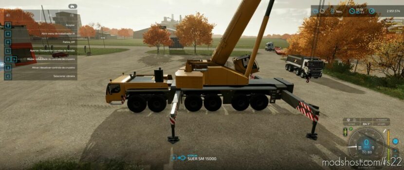 FS22 Liebherr Forklift Mod: LTM 1300 (Featured)