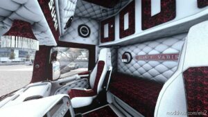 ETS2 RJL Mod: White Holland Interior 1.43 (Image #3)