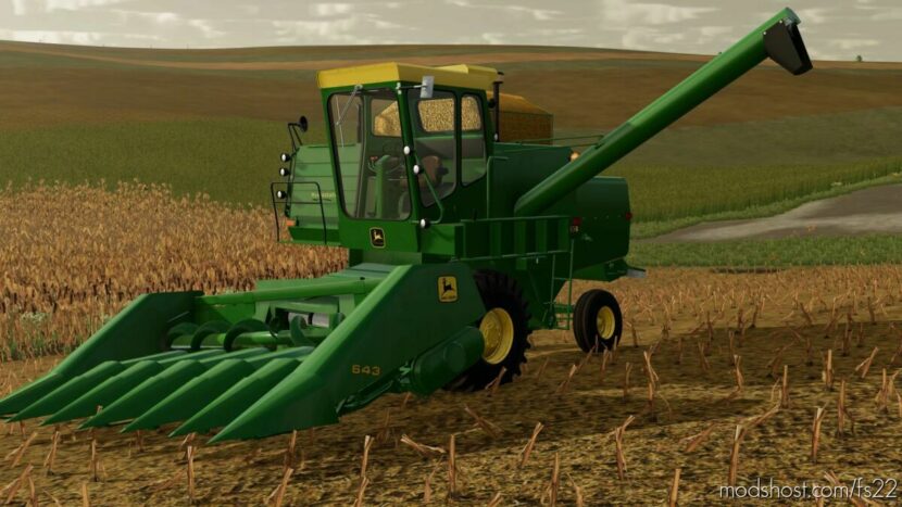 FS22 John Deere Combine Mod: 6600 Sidehill (Featured)