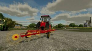 FS22 Tedder Mod: 1978 6 Wheel HAY Rake (Featured)