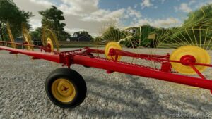 FS22 Tedder Mod: 1978 6 Wheel HAY Rake (Image #3)