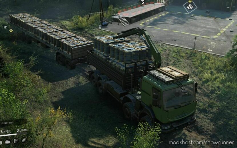 SnowRunner Renault Truck Mod: Kerax 8×8 V2.0 (Featured)