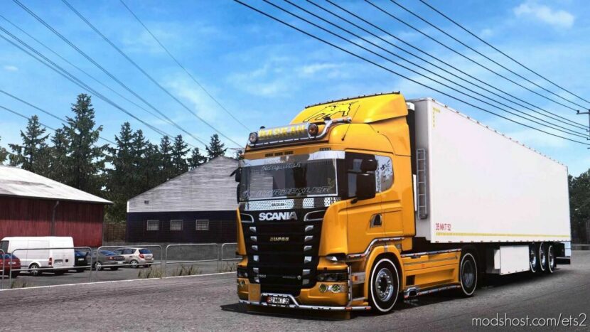 ETS2 Scania Truck Mod: R560 V8 Fixed V1.43.X (Featured)