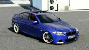 ETS2 BMW Car Mod: 5 Series F10 M-Sport + Interior V3.0 1.43 (Featured)