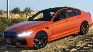 GTA 5 BMW Vehicle Mod: 2022 BMW M5 Saloon (Image #7)