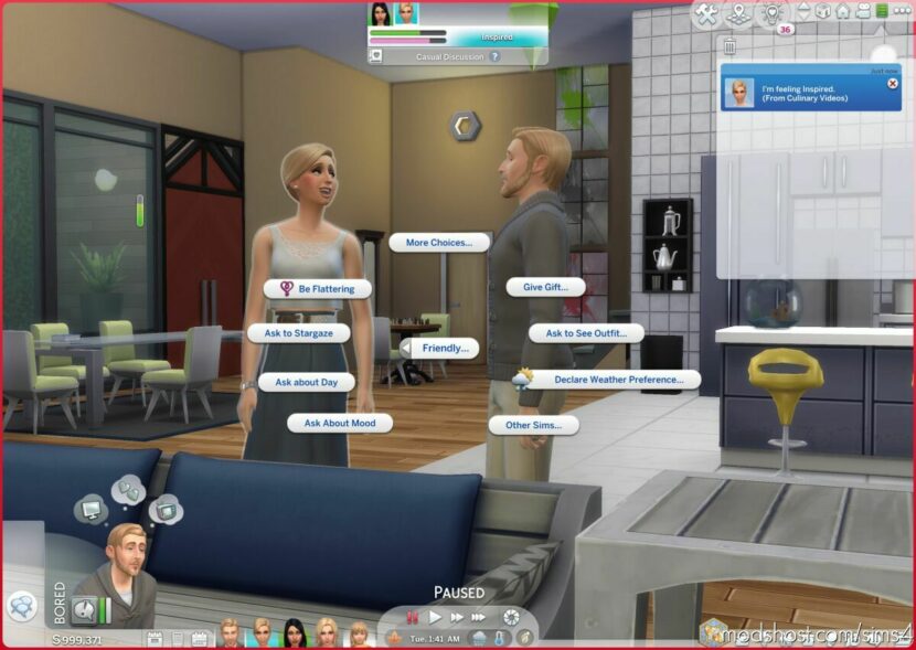 Sims 4 Mod: ASK About Mood (What’s Wrong?) (Featured)