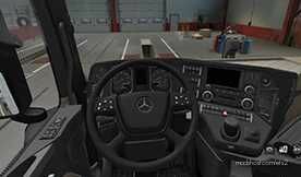 ETS2 Mercedes-Benz Part Mod: Mercedes Benz MP4 Sftp Steering Wheel 1.43 (Featured)