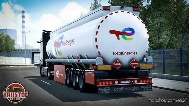 ETS2 Standalone Trailer Mod: Kriistof SCS Fuel Cistern Reworked By Mdmodding V1.02 1.43 (Featured)