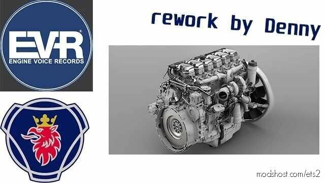 ETS2 Scania Mod: EVR Scania DC12 Engine Sound Rework By Denny 1.43 (Featured)