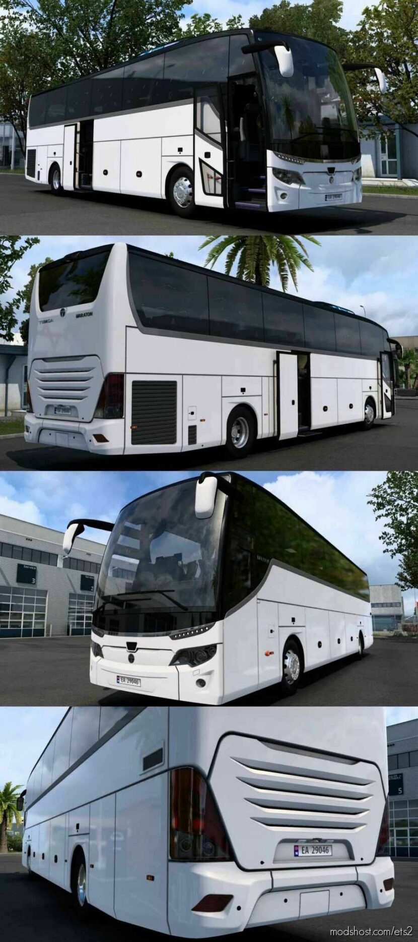 ETS2 Bus Mod: Temsa Maraton 13MT. Euro 6 1.43 (Featured)