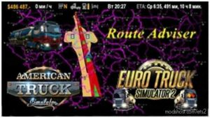 ETS2 Mirrors Part Mod: Route Advisor – Mini Mirrors 1.43 (Image #3)