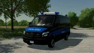 FS22 Mercedes-Benz Vehicle Mod: Spinter Police (Image #2)