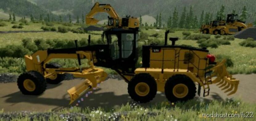 FS22 Caterpillar Vehicle Mod: CAT 18 M3 (Featured)