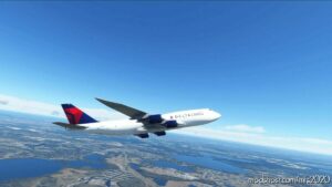 MSFS 2020 Delta Livery Mod: Boeing 747-8 BCF Delta Cargo 4K NO Mirroring (Featured)