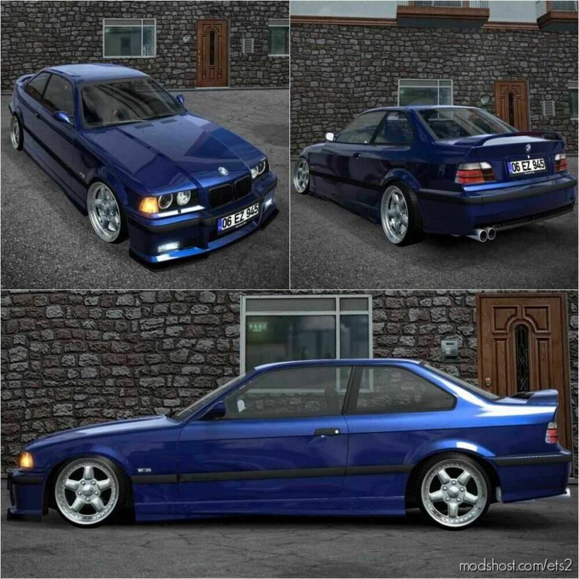 ETS2 BMW Car Mod: 3 Series E36 V1.1 (Featured)