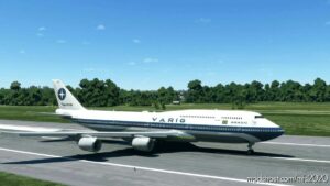 MSFS 2020 Boeing Livery Mod: 747-8I Varig 4K NO Mirroring (Featured)