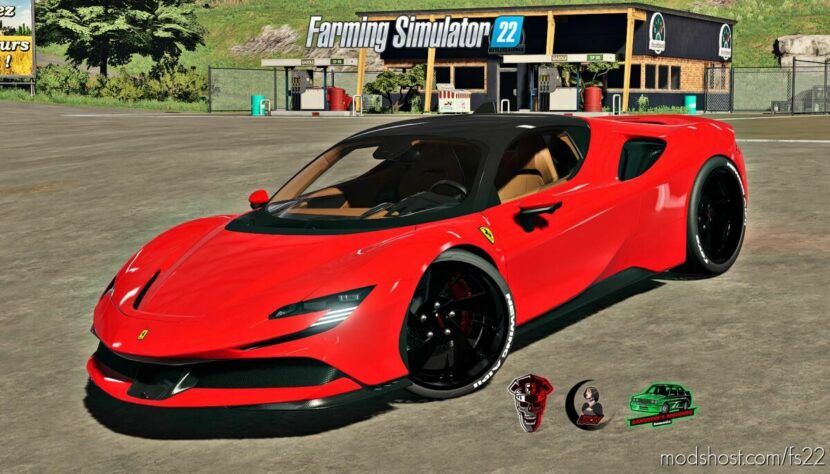 FS22 Car Mod: Ferrari SF90 Stradale (Featured)