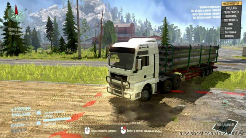 MudRunner MAN Mod: TGX 6×2 Truck (Featured)