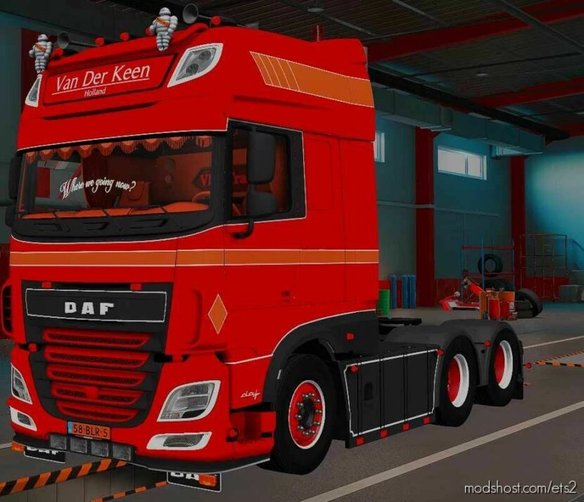 ETS2 Standalone Truck Mod: DAF XF Keen 1.43 (Featured)