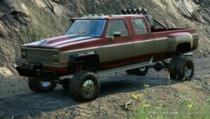 SnowRunner Car Mod: GWC G3200 Crew CAB Dually V (Featured)