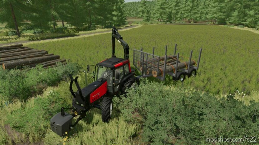 FS22 Mod: Hakki Timber Trailer (Featured)