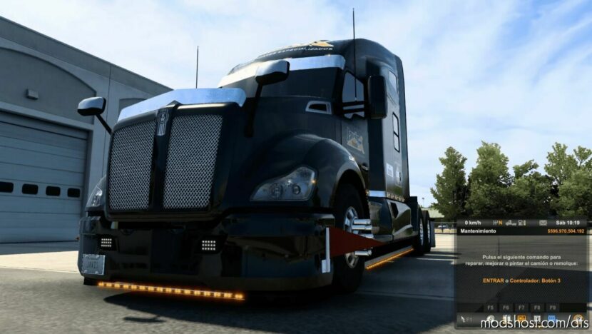 ATS Kenworth Mod: T680 Modified V006 By Javis Truck 1.43 (Featured)