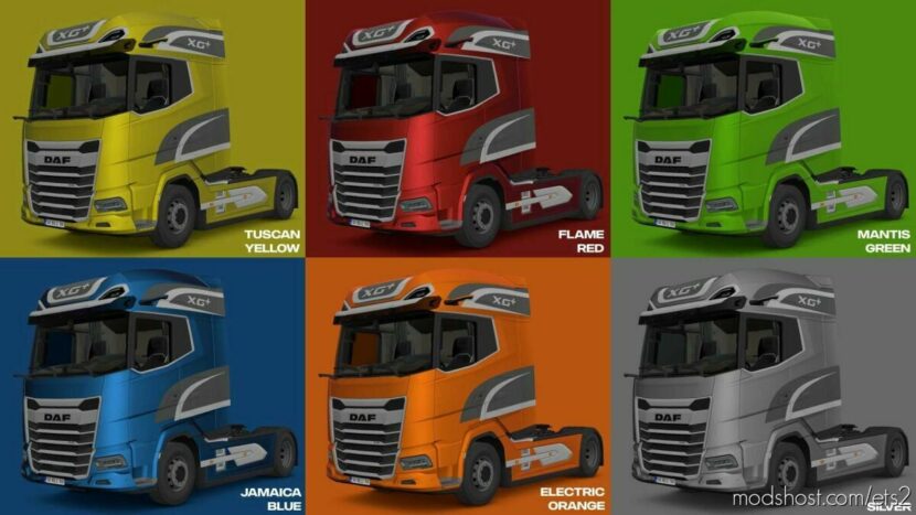 ETS2 DAF Mod: XG+ Classic Edition Skin 1.43 (Featured)