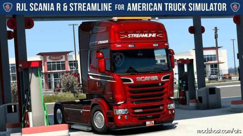 ATS Scania Truck Mod: RJL Scania R&Streamline V1.2 1.43 (Featured)