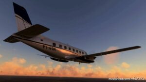 MSFS 2020 Embraer Livery Mod: E110P Bandeirante Pt-Wdm (Image #2)