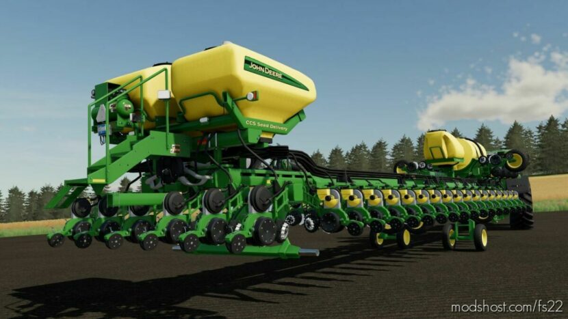 FS22 John Deere Seeder Mod: DB 120 48-ROW 30” (Featured)