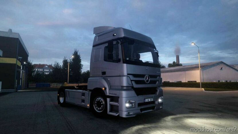 ETS2 Mercedes-Benz Truck Mod: Mercedes Axor 1840 RW V4.2 (Featured)