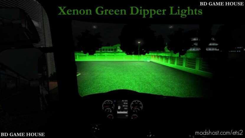 ETS2 Part Mod: Xenon Dipper Lights (BUS & Truck) 1.43 (Featured)