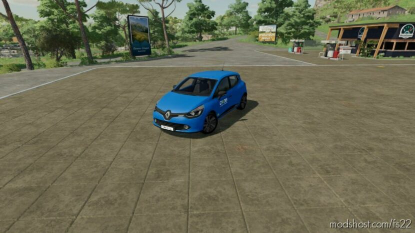 FS22 Car Mod: Clio IV – Enedis (Featured)