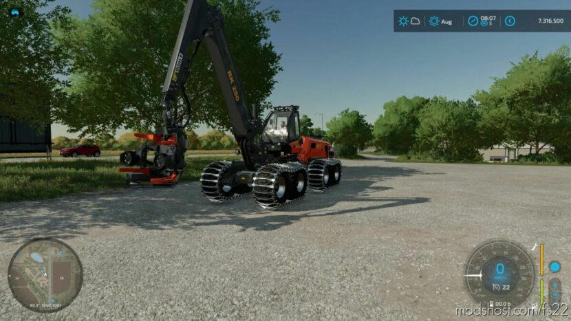 FS22 Mod: Rottne H21D (Featured)