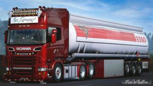 ETS2 Standalone Trailer Mod: Fuel Cistern Reworked V1.0.3 1.43 (Image #2)