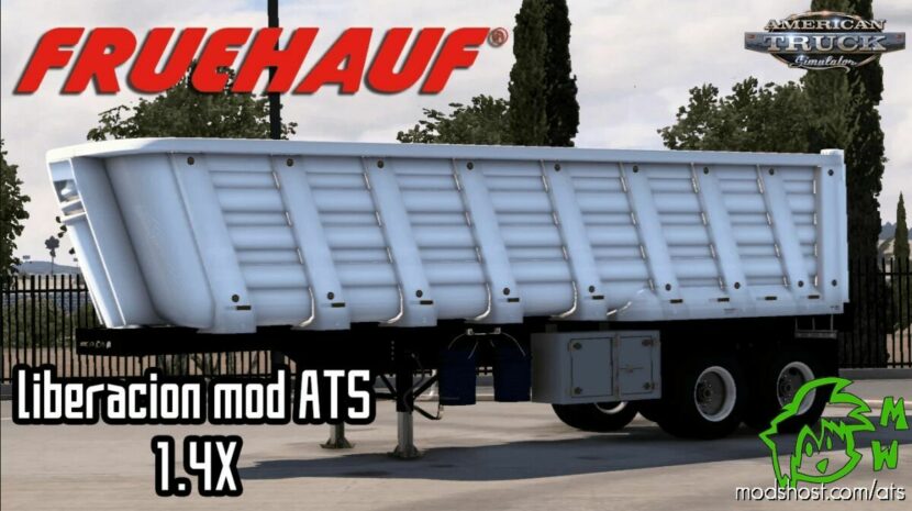 ATS Standalone Mod: Fruehauf Dump Trailer V1.1 1.43 (Featured)