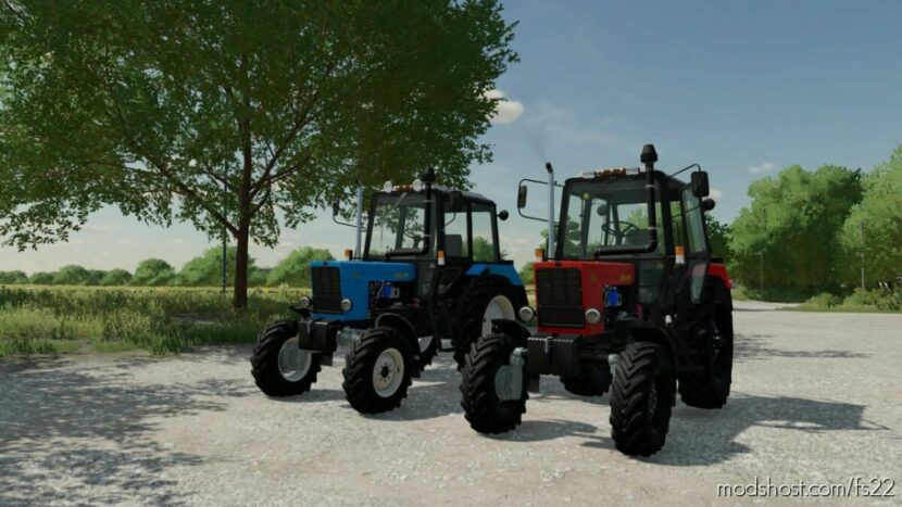 FS22 MTZ Tractor Mod: 82 Turbo V1.0.0.2 (Featured)