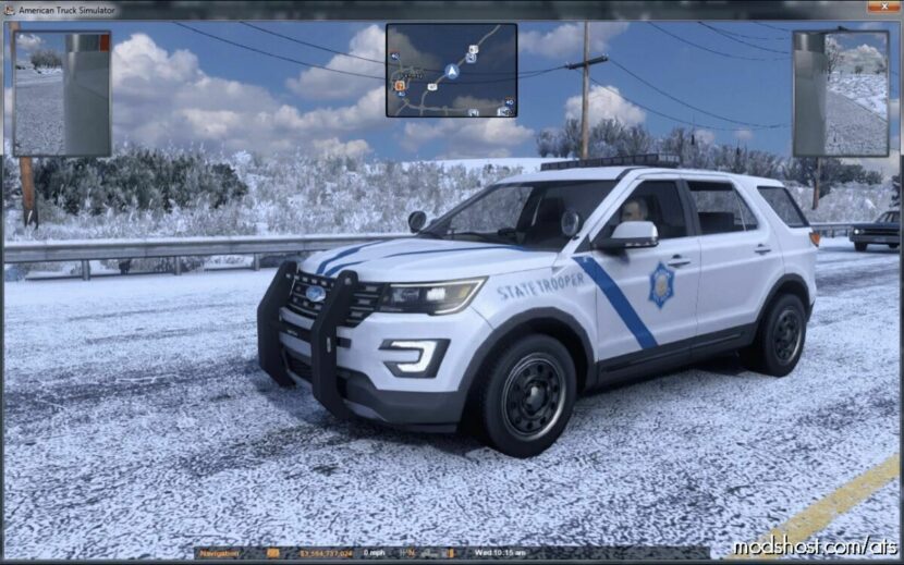 ATS Mod: US State Police Pack (Featured)