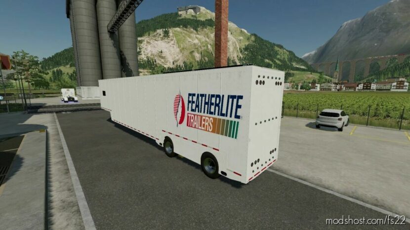 FS22 Mod: Featherlite Race Transport Trailer W.I.P (Featured)