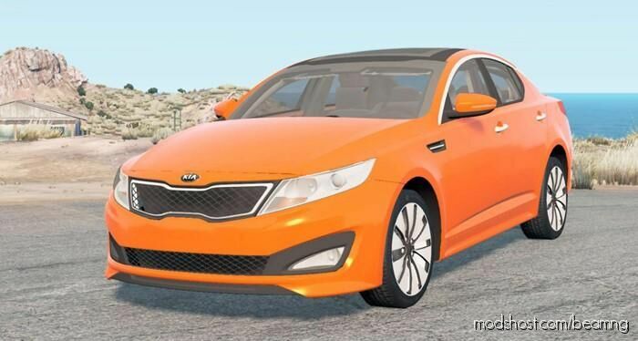 BeamNG Kia Car Mod: Optima SX (TF) 2013 (Featured)