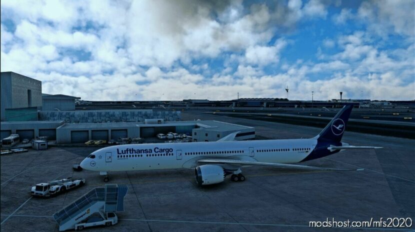 MSFS 2020 Lufthansa Livery Mod: 787 Lufthansa Cargo (Featured)